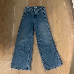 Good American good waist palazzo jeans